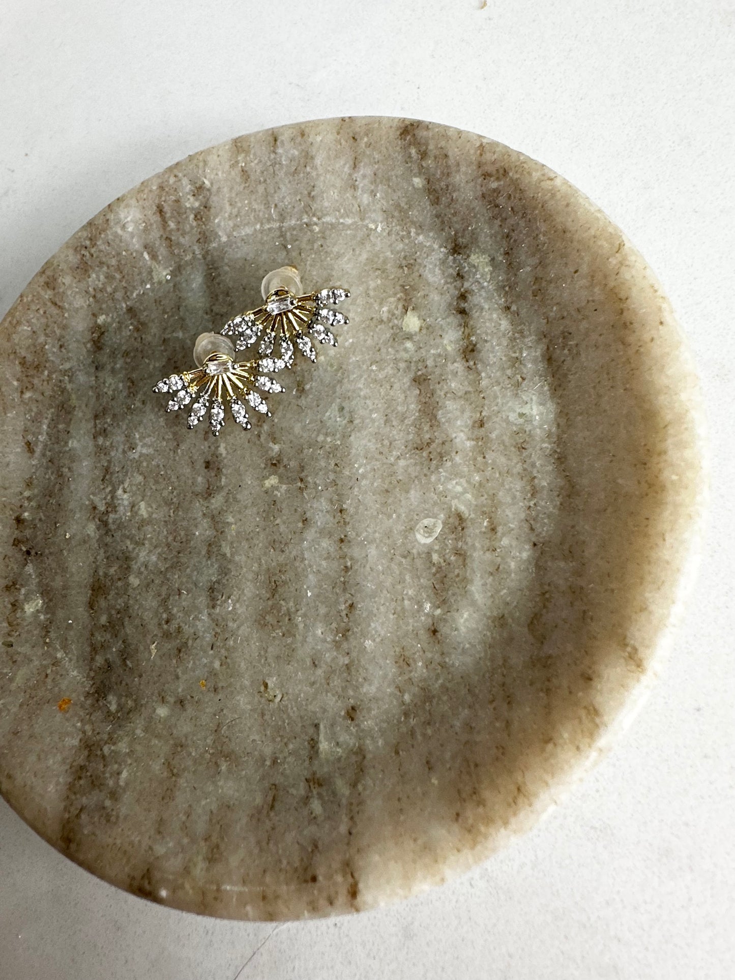 Matilda star bust earring