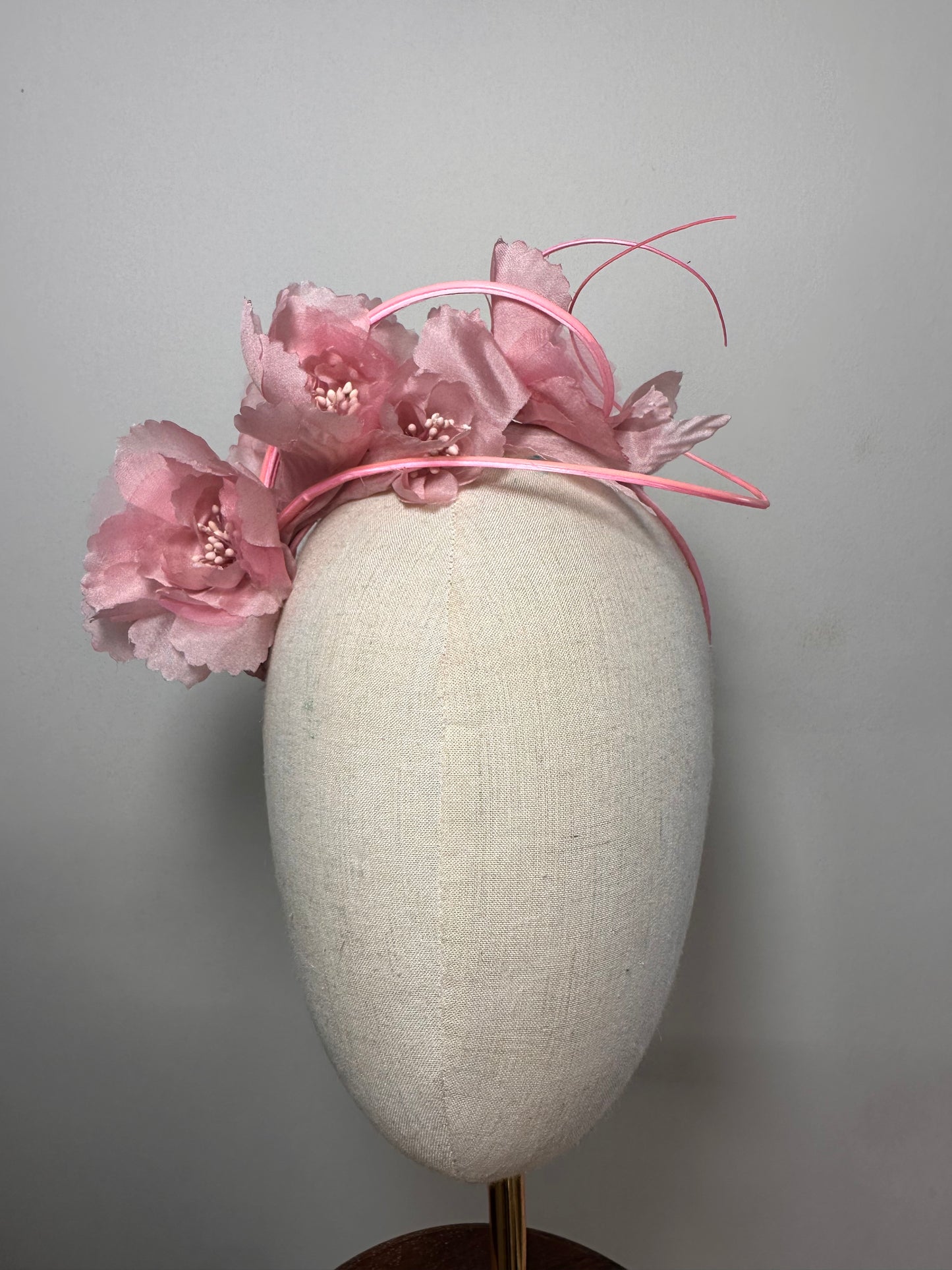 Ella - Blush pink floral headband