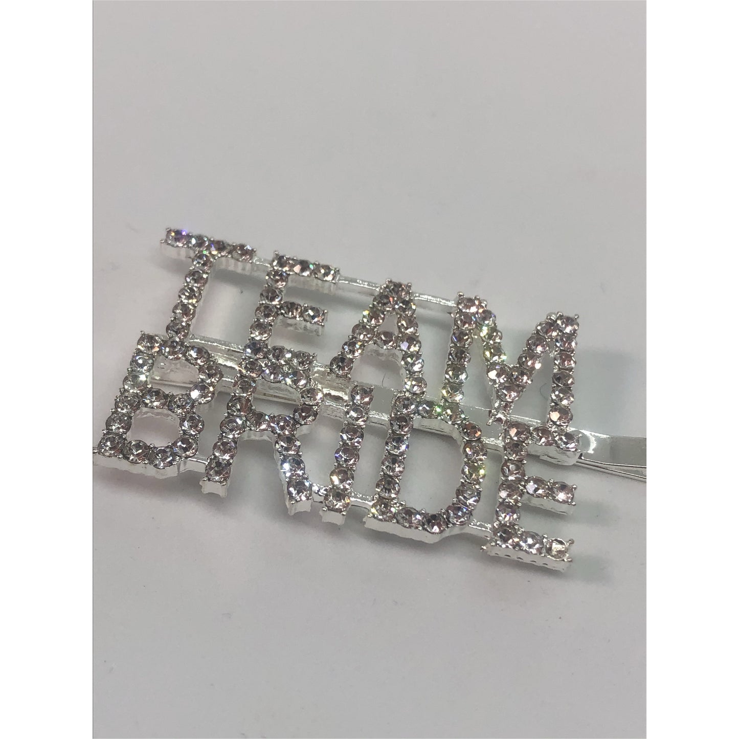 Team Bride hair clip