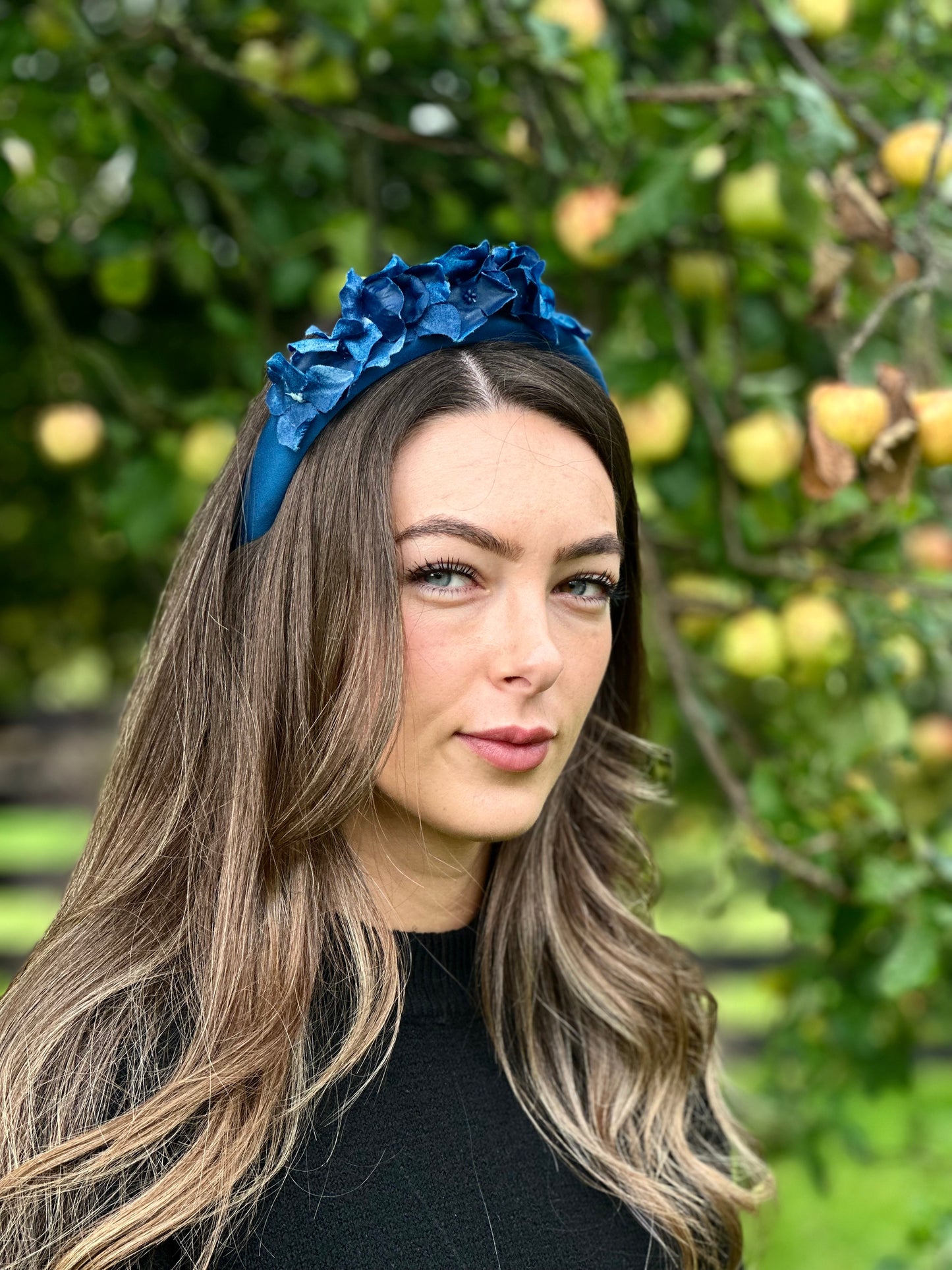 Orchid ‘blue’ headband