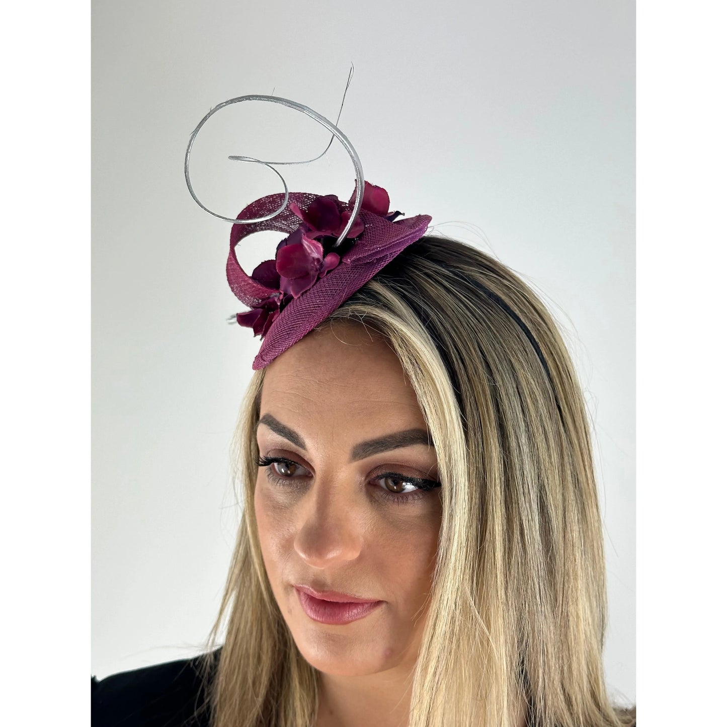 Ormathwaite pink headpiece fascinator