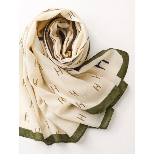Holly H scarf khaki