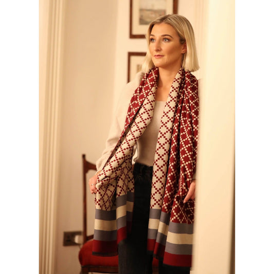 Maddison scarf ‘red’