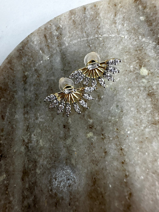 Matilda star bust earring