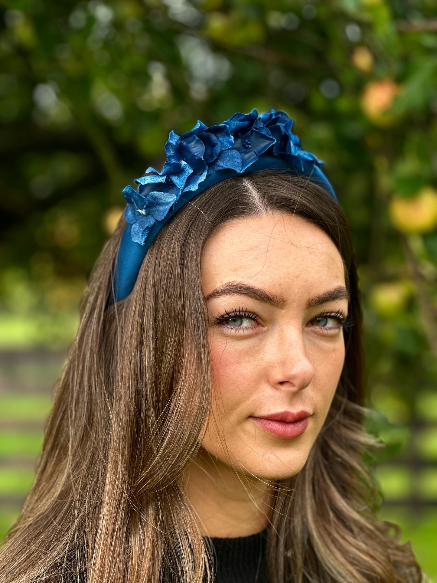 Orchid ‘blue’ headband