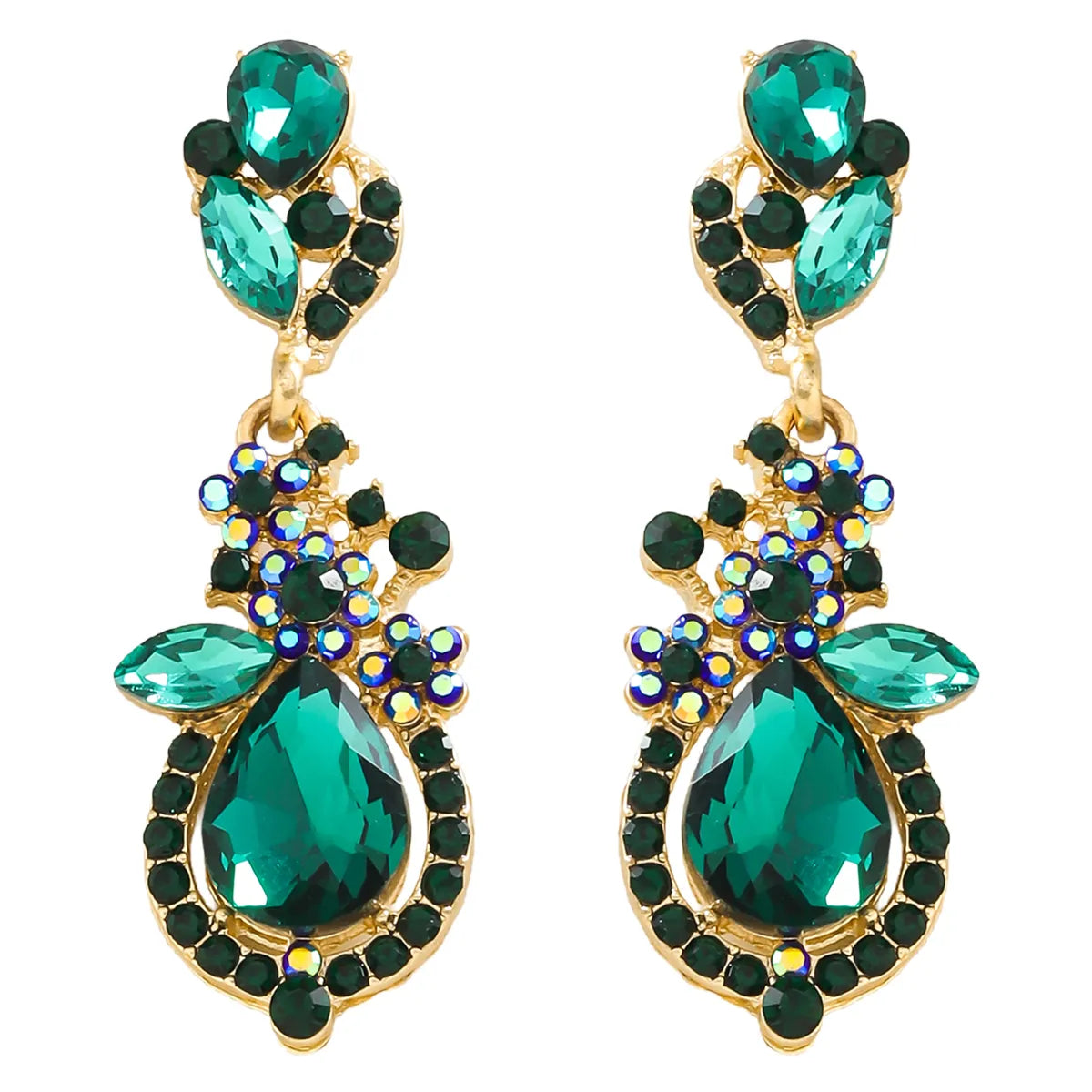 Emily emerald earrings