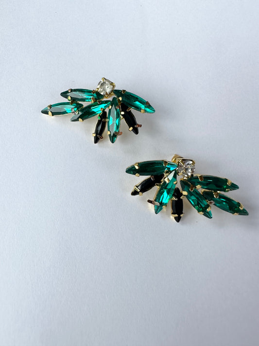 Mary emerald earring