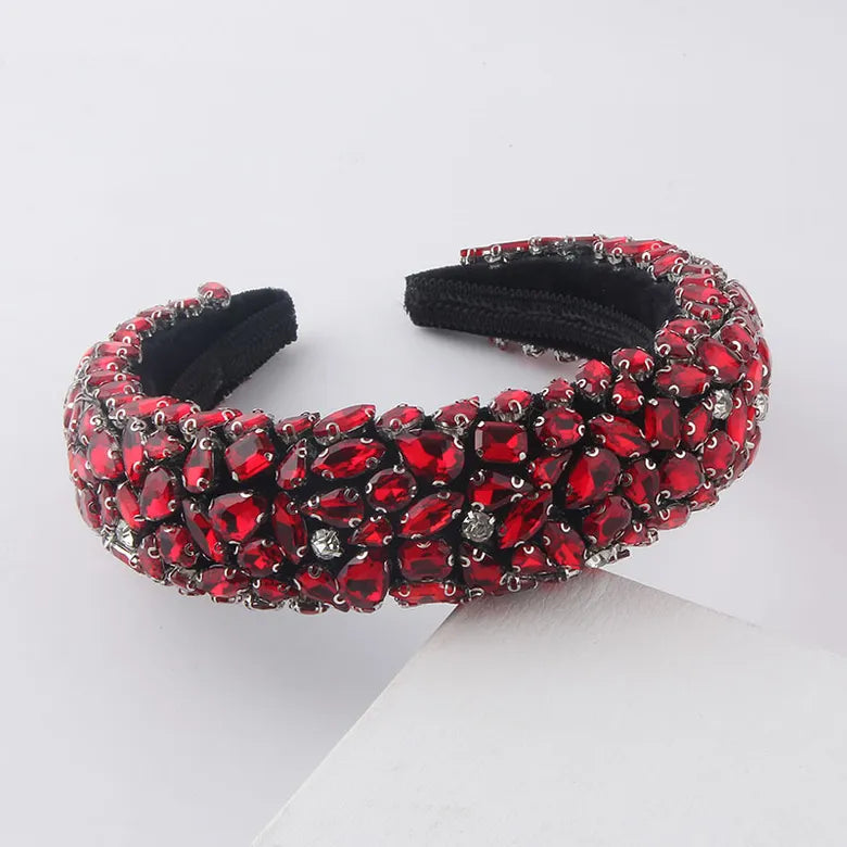 Red Rosa headband