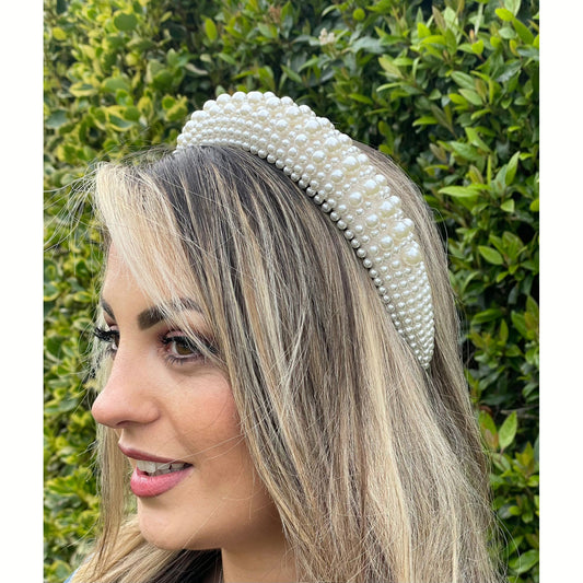Pearl padded headband