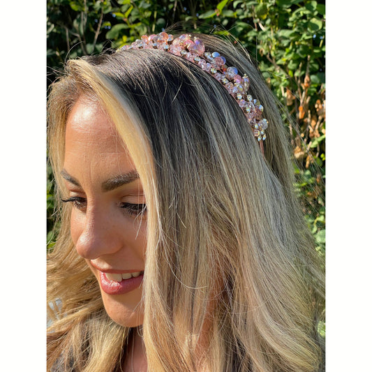 Celina headband blush