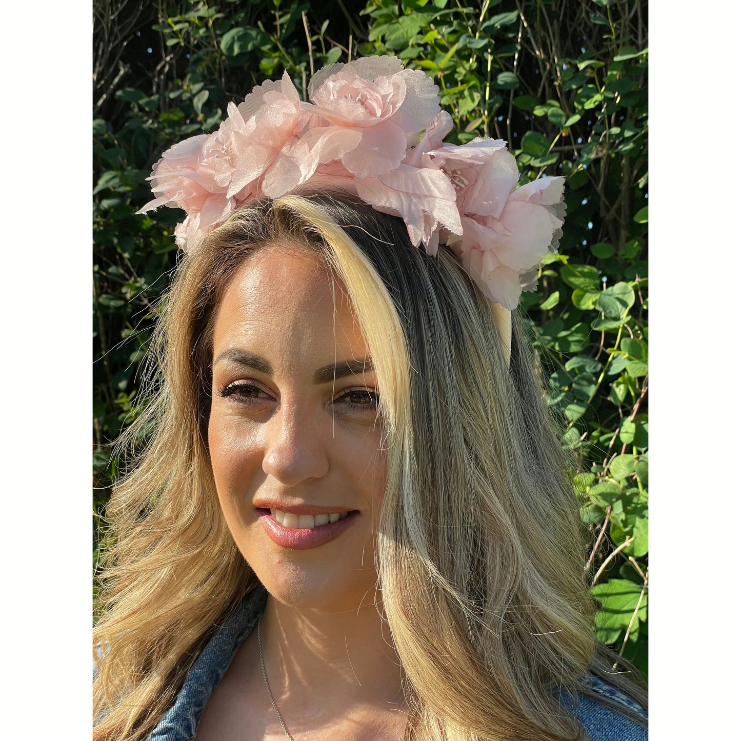 Pixie floral headband