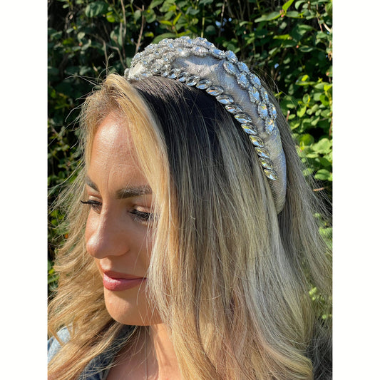 Zoe headband silver