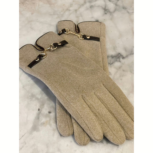 Snaffle gloves ‘camel’