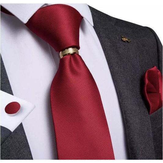 Red tie set