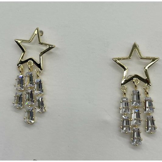 Silvia star earrings