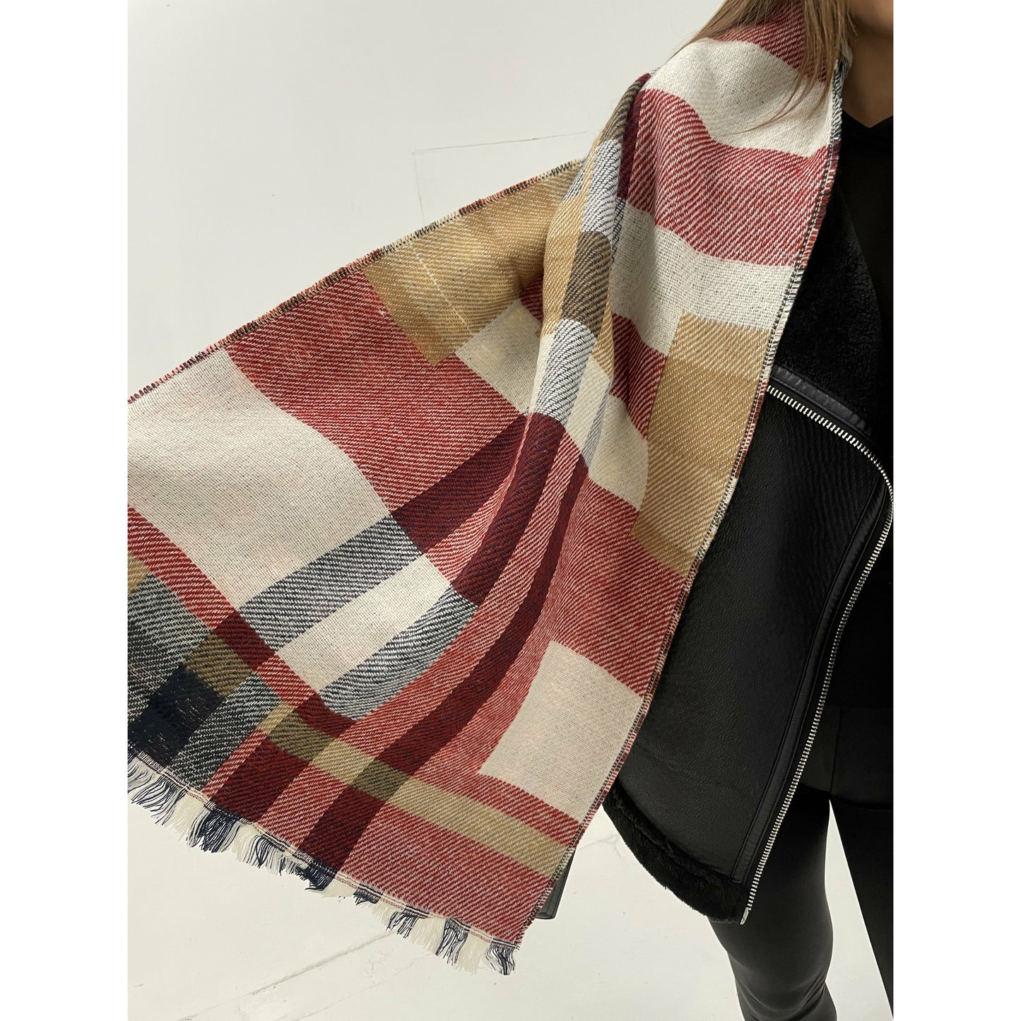 Camilla scarf ‘red’