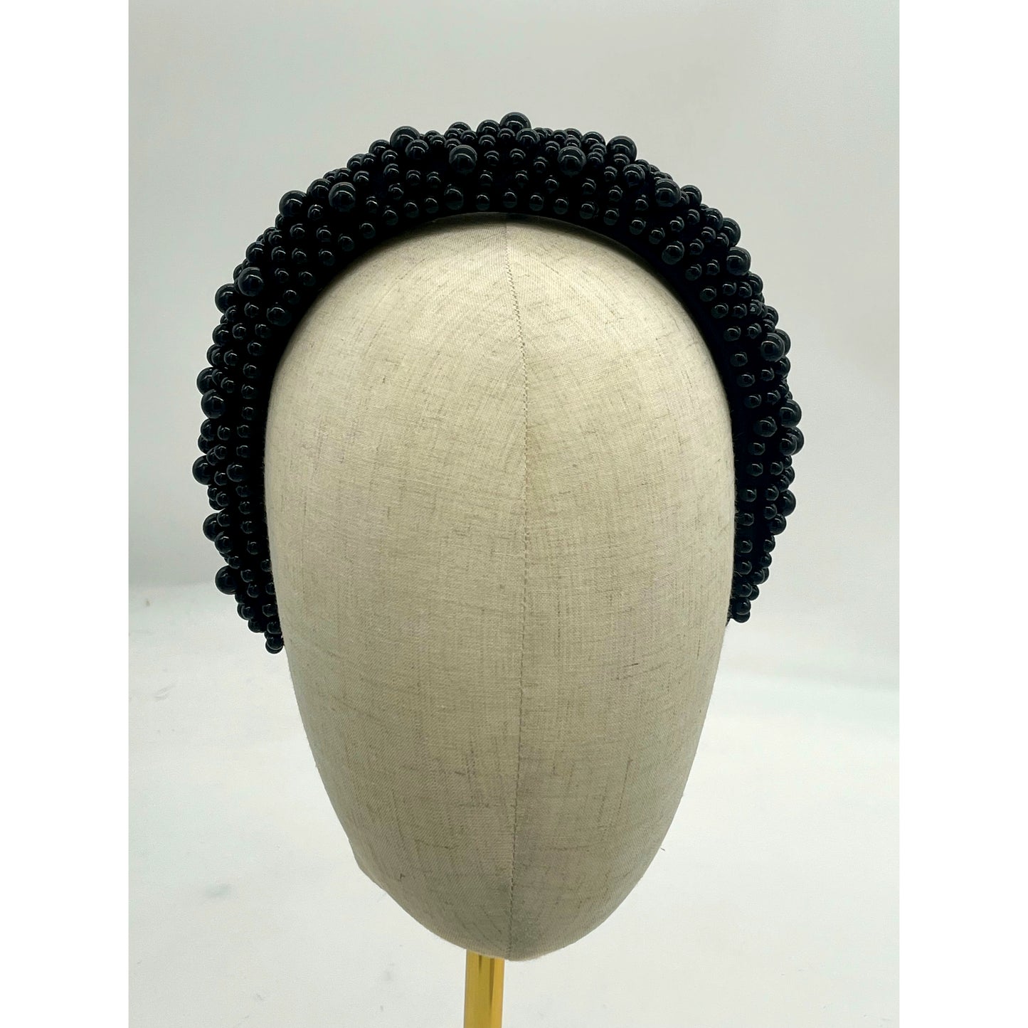 Black pearl headband