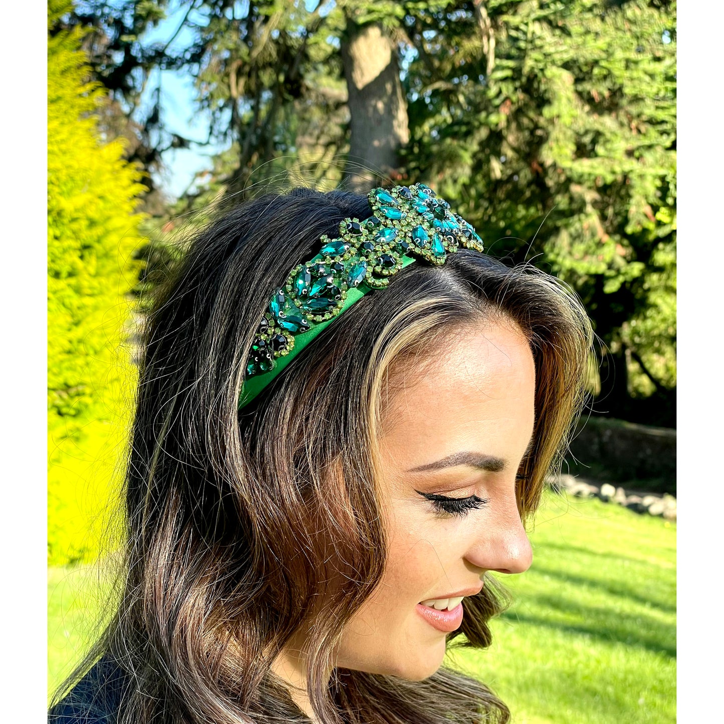 Serena headband  ‘Green ‘
