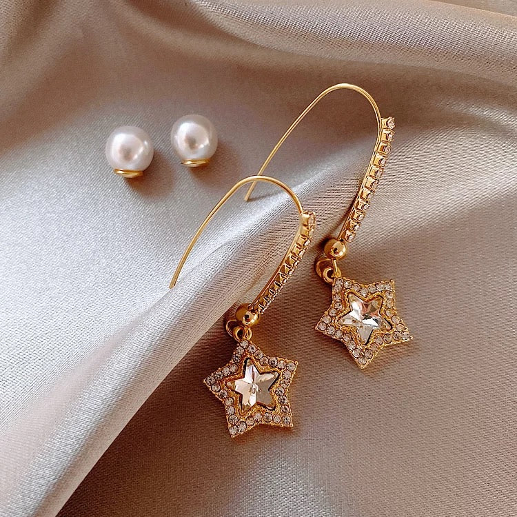 Silvia star earrings